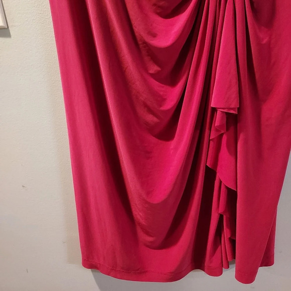 Woman Jones Studio Pink Cap Sleeve Dress in Size 18W - Picture 7 of 10